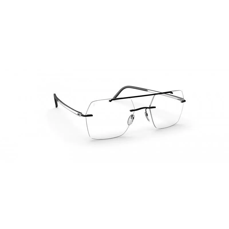 Silhouette The Wave Color Groove Demo Rimless 5567 Eyeglasses - view 59